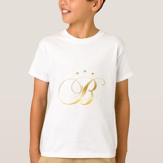 B-monogram T-shirt (Voorkant)