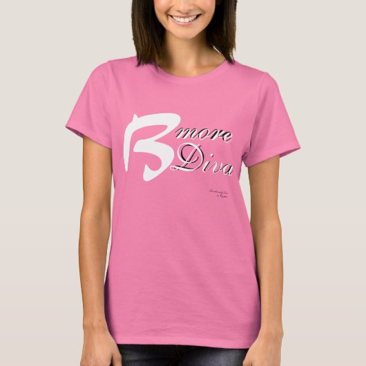 B-more Diva T-Shirt (Voorkant)