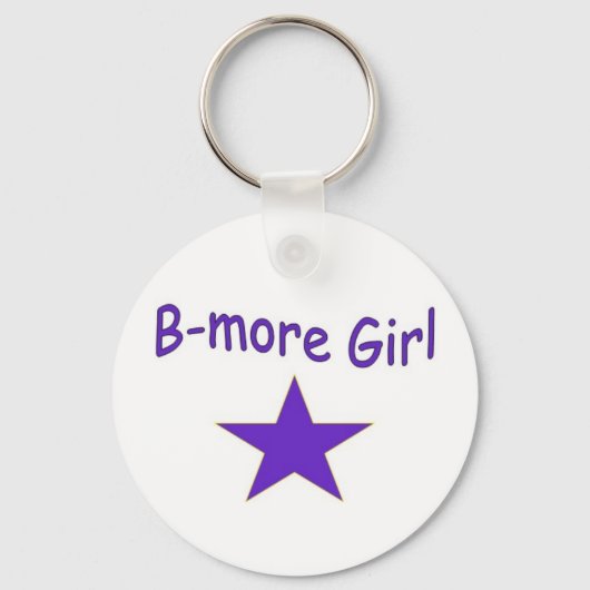 B-more Girl star-sleutelhanger Sleutelhanger (Voorkant)