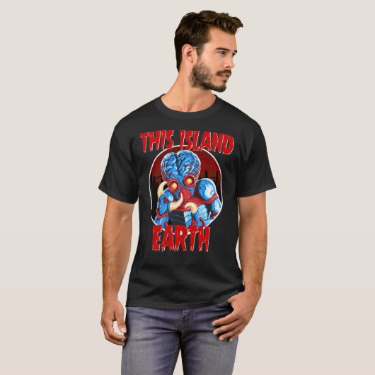 B-Movie Monsters This Island Earth Classic T-Shir T-shirt (Voorkant volledig)