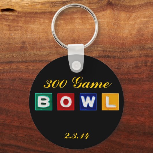 B O L-letters Sleutelhanger (Voorkant)