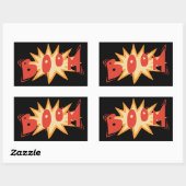 B O M RECHTHOEKIGE STICKER (Vel)
