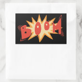 B O M RECHTHOEKIGE STICKER (Tas)