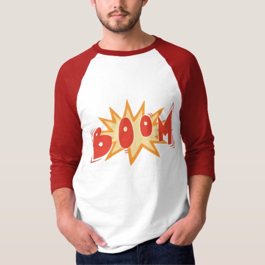 B O O O M T-SHIRT (Voorkant)
