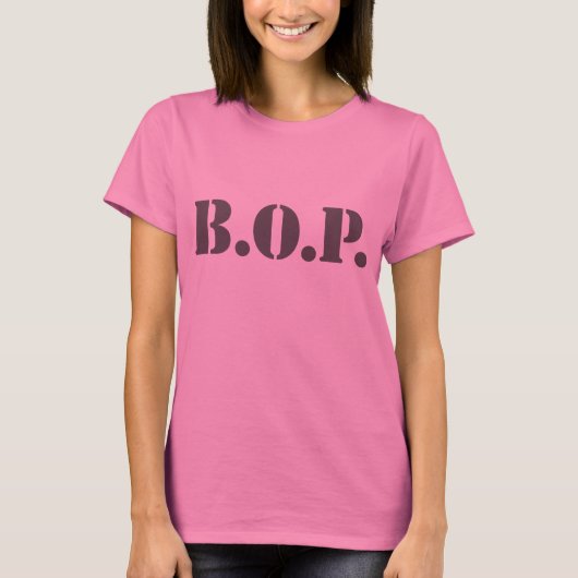 B.O.P Licht T-shirt (Voorkant)