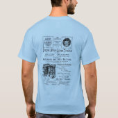 B+O Royal Blue Line Trains 1910 T-shirt (Achterkant)
