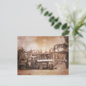 B.O.'s viswagen Briefkaart (Staand voorkant)
