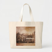 B.O.'s viswagen Grote Tote Bag (Voorkant)