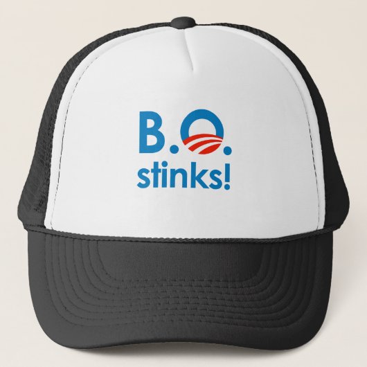 B.O. Stinks / Anti-Obama Trucker Pet (Voorkant)