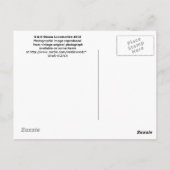 B & O-stoomlocomotief 4013 Briefkaart (Achterkant)