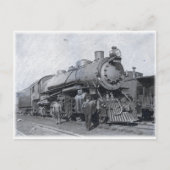 B & O-stoomlocomotief 4013 Briefkaart (Voorkant)