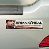 B. O'Neal Bumpersticker (Op auto)