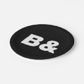 B & PAPIEREN BORDJE (Gekanteld)