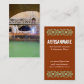 b/pc Artisanware Design Business/Profile Card Visitekaartje (Voorkant / Achterkant)