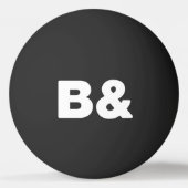 B & PINGPONG BALL (Achterkant)