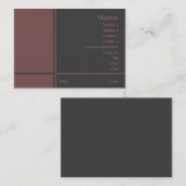 B-Professional-Visitekaartje Visitekaartje (Voorkant / Achterkant)