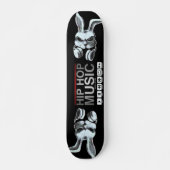 B-Rabbit Hip Hop design Persoonlijk Skateboard (Voorkant)