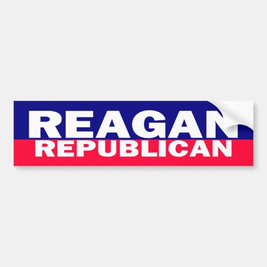 b_reaganrepublian bumpersticker (Voorkant)