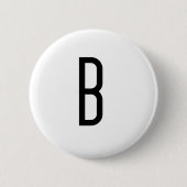 B RONDE BUTTON 5,7 CM (Voorkant)