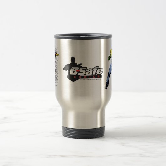 B-Safe Comics Travel Mug Reisbeker (Center)