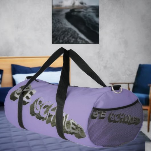 B Schooled Grey-Wht Plunjezak