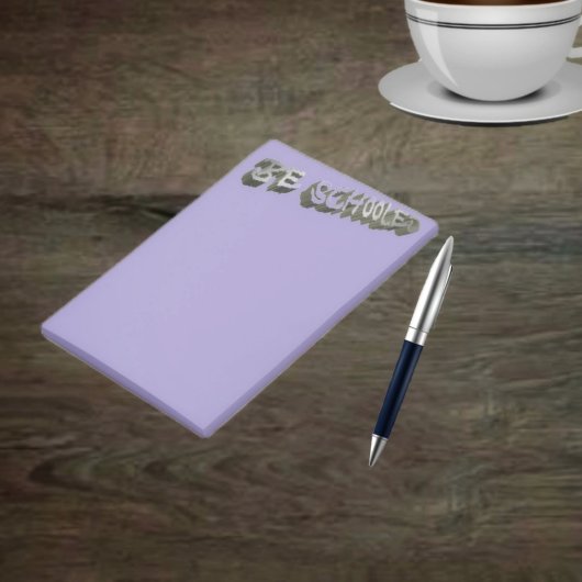 B Schooled Grey-Wht Post-it® Notes