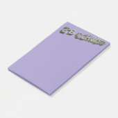 B Schooled Grey-Wht Post-it® Notes (Schuin)