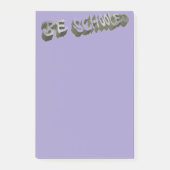 B Schooled Grey-Wht Post-it® Notes (Voorkant)