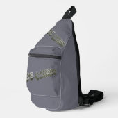 B Schooled Grey-Wht Sling Bag (Rechterhoek)