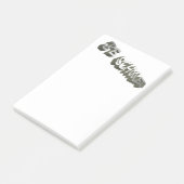 B. Schooled-grijs-wit Post-it® Notes (Schuin)