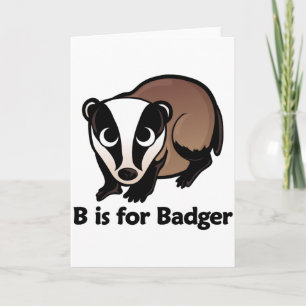 B staat voor Badger Kaart