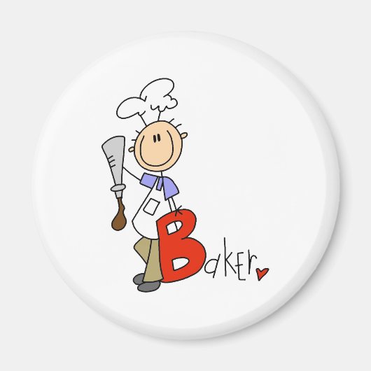 B staat voor Baker Magneet (Voorkant)