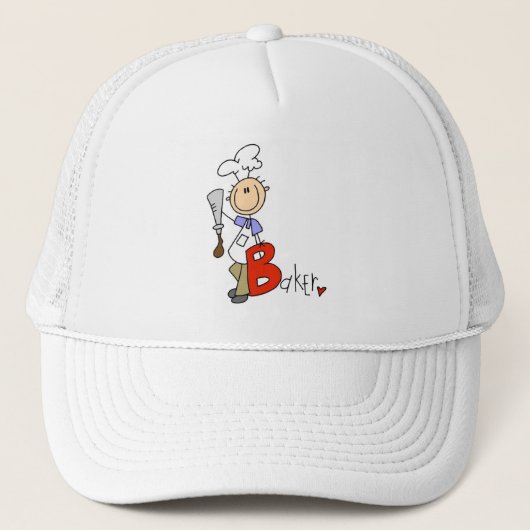 B staat voor Baker Trucker Pet (Voorkant)