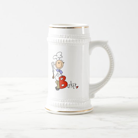 B staat voor bakker bierpul (Rechts)
