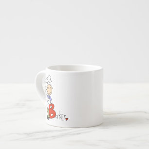 B staat voor bakker espresso kop
