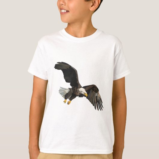 B staat voor Bald Eagle T-shirt (Voorkant)
