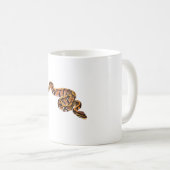 B staat voor Ball Python Koffiemok (Voorkant rechts)