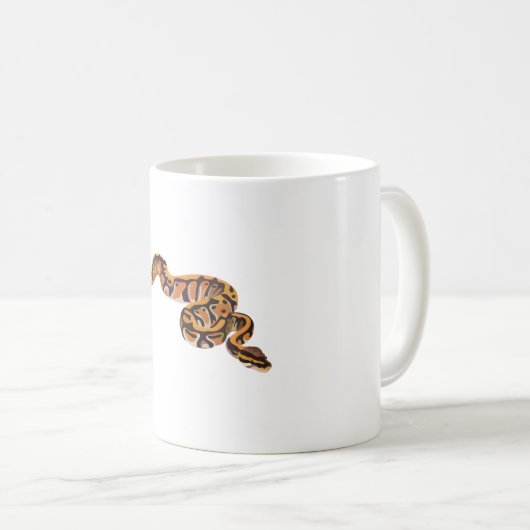 B staat voor Ball Python Koffiemok (Voorkant rechts)