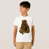 B staat voor Bamboo Lemur T-shirt (Voorkant volledig)