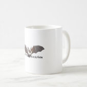 B staat voor Bat Koffiemok (Voorkant rechts)