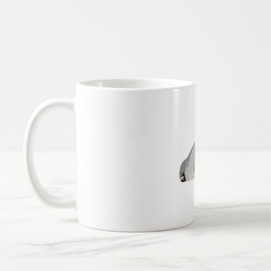 B staat voor Bearded Seal Koffiemok (Links)