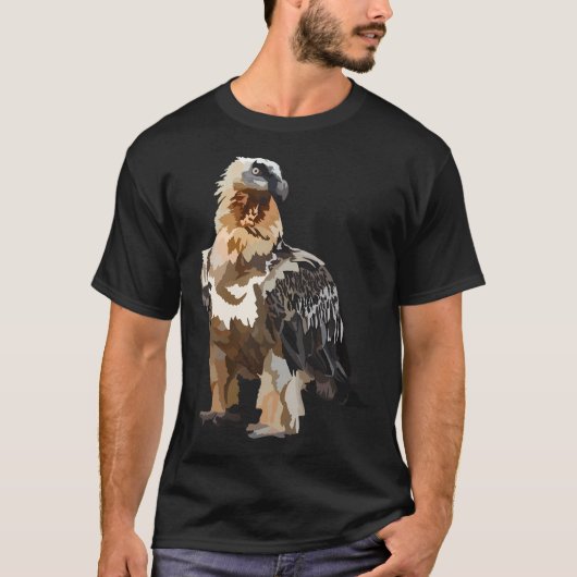 B staat voor Bearded Vulture T-shirt (Voorkant)