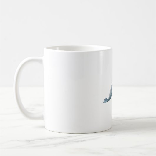 B staat voor Beluga Whale Koffiemok (Links)