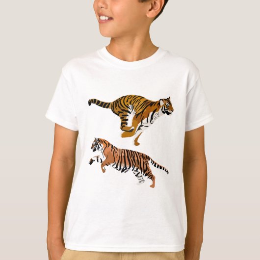B staat voor Bengaalse tijger T-shirt (Voorkant)