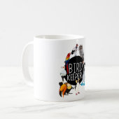 B staat voor Bird Keeper Koffiemok (Voorkant links)