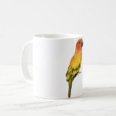 B staat voor Bird Koffiemok (Voorkant links)