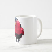 B staat voor Black Capped Lory Koffiemok (Voorkant rechts)