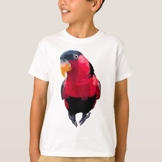 B staat voor Black Capped Lory T-shirt (Voorkant)