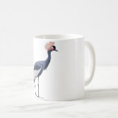 B staat voor Black Crowned Crane Koffiemok (Voorkant rechts)