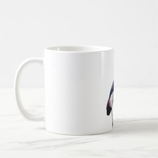 B staat voor Black Crowned Crane Koffiemok (Links)